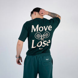 POLERA MOVE OR LOSE BOTTLE GREEN
