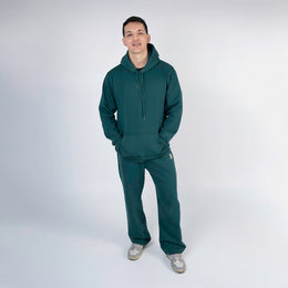 HOODIE BOTTLE GREEN CORE