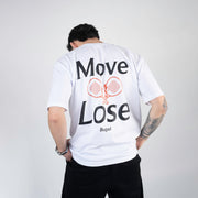 POLERA MOVE OR LOSE WHITE