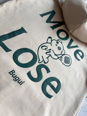 HOODIE MOVE OR LOSE VAINILLA